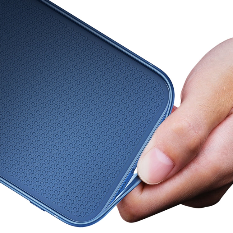 For iPhone XR Brushed Texture Shockproof Phone Case