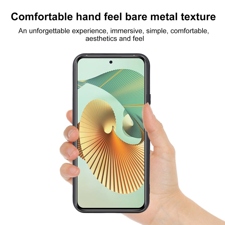 TPU Phone Case For ZTE Axon 30 Pro 5G(Frosted Black)