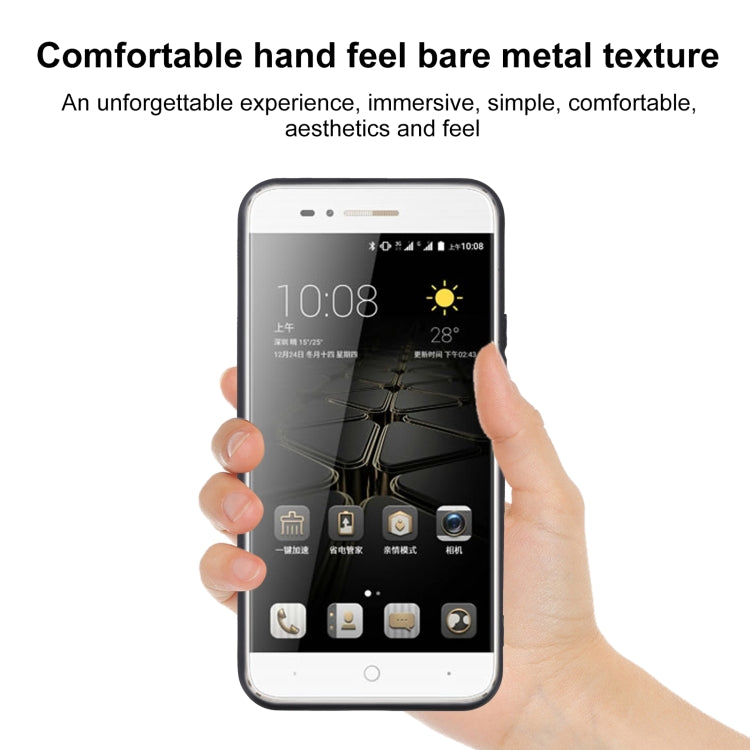 TPU Phone Case For ZTE Yuanhang 5/Yuanhang 5 Plus(Frosted Black)