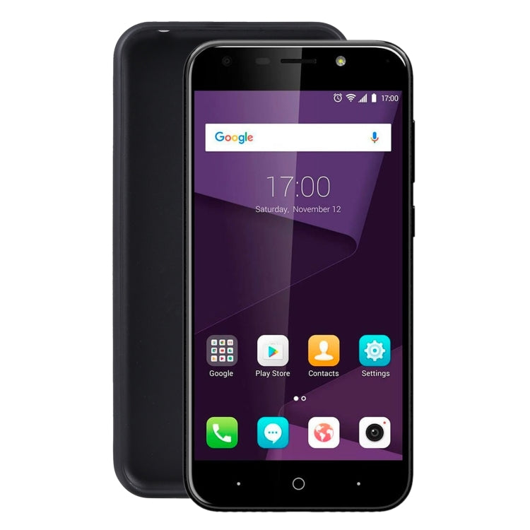 TPU Phone Case For ZTE Blade A6 Premium(Pudding Black)