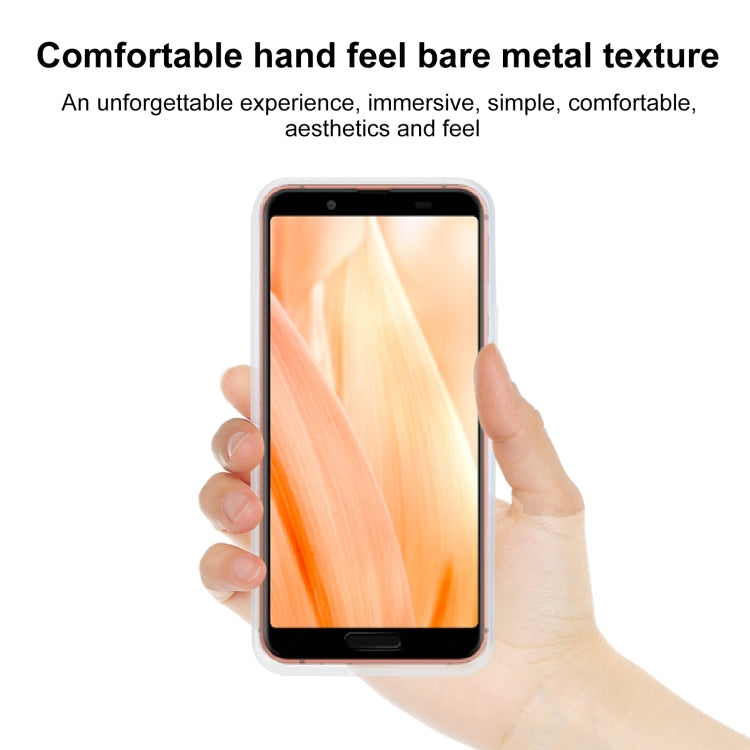 TPU Phone Case For Sharp Aquos Sense 3(Transparent)