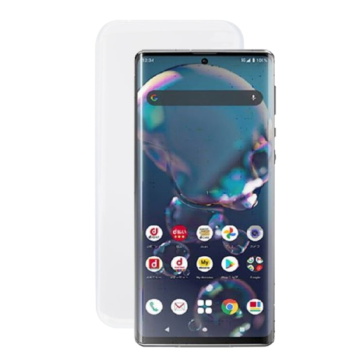 TPU Phone Case For Sharp Aquos R6/SH-51B(Transparent)