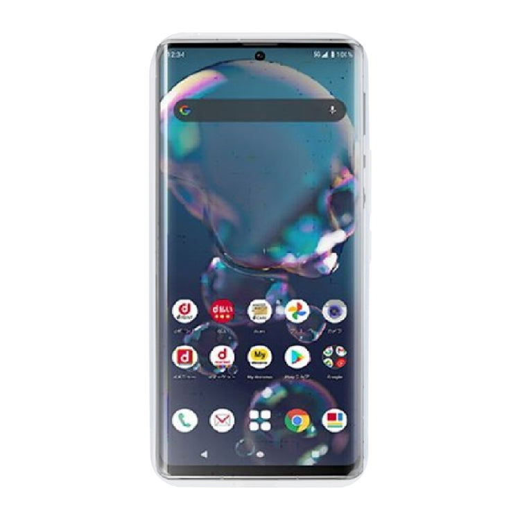 TPU Phone Case For Sharp Aquos R6/SH-51B(Transparent)