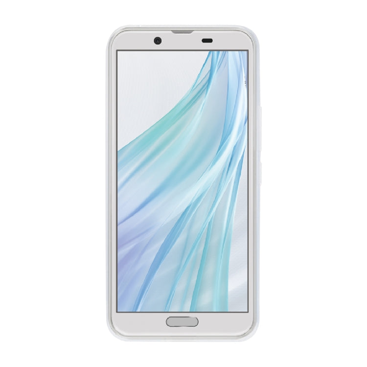 TPU Phone Case For Sharp Aquos Sense 2/SH-M08/SHV43(Transparent)
