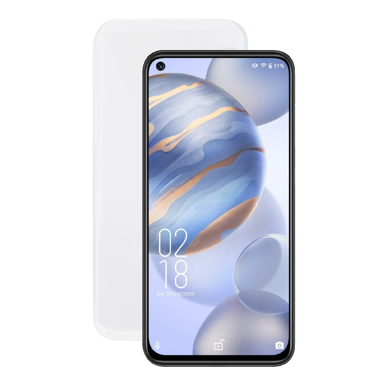 TPU Phone Case For Oukitel C21(Transparent)