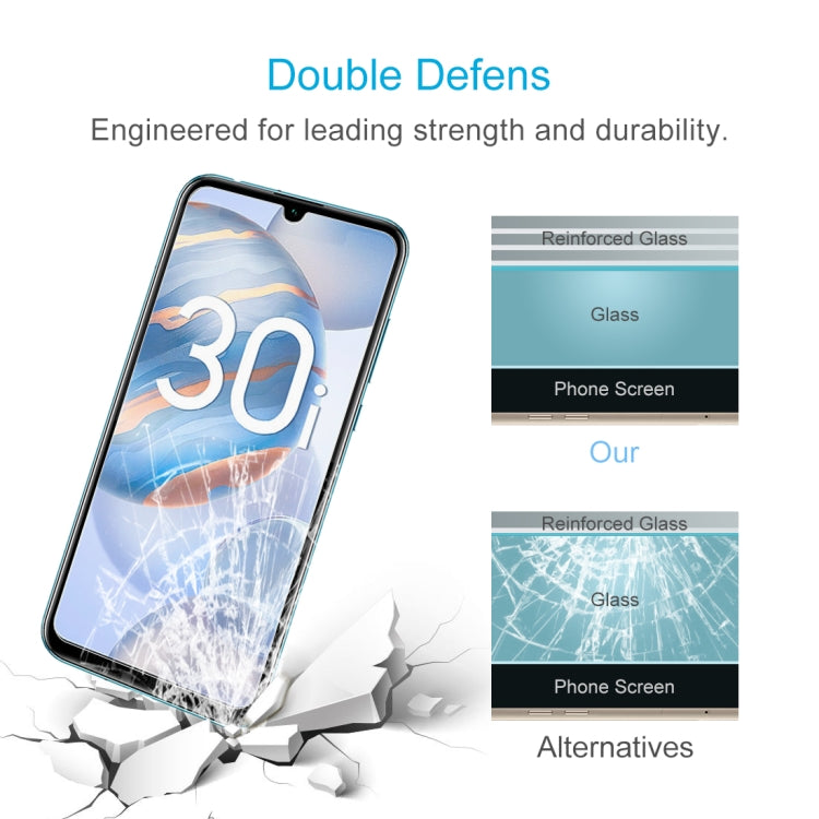 For Honor 30i 0.26mm 9H 2.5D Tempered Glass Film