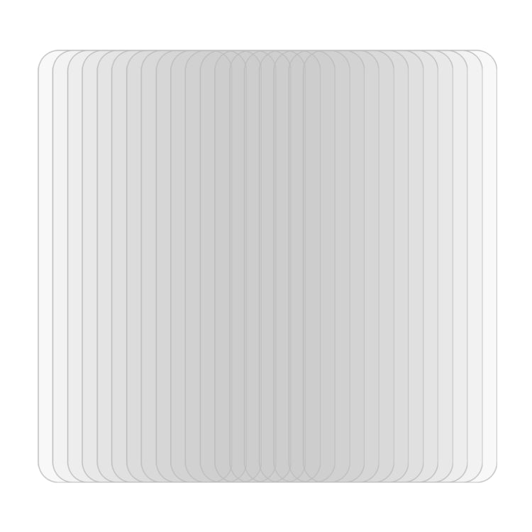 50 PCS For Honor X30i / X8 0.26mm 9H 2.5D Tempered Glass Film
