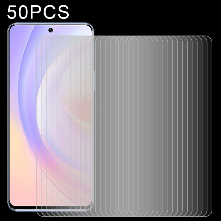 For Honor 50 SE 50 PCS 0.26mm 9H 2.5D Tempered Glass Film