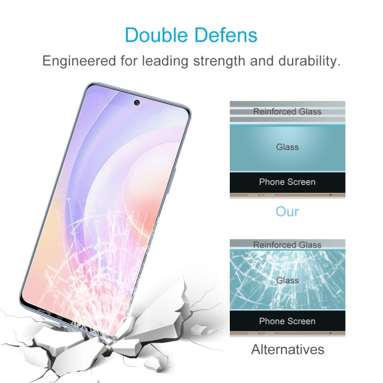 For Honor 50 SE 50 PCS 0.26mm 9H 2.5D Tempered Glass Film