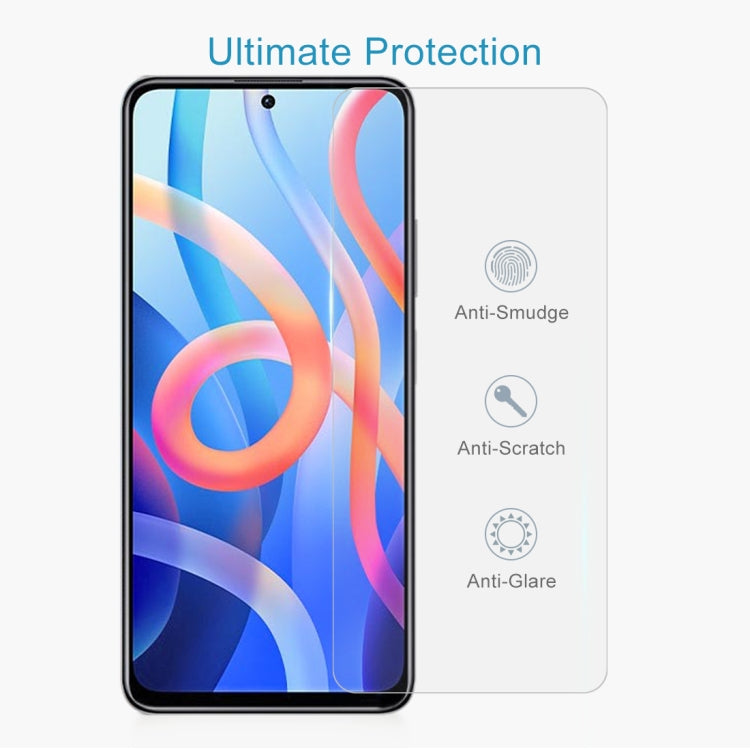 For Xiaomi Redmi Note 11 China / Note 11S 5G / Note 10 Pro China 6.6 inch / Poco M4 Pro 5G 50 PCS 0.26mm 9H 2.5D Tempered Glass Film