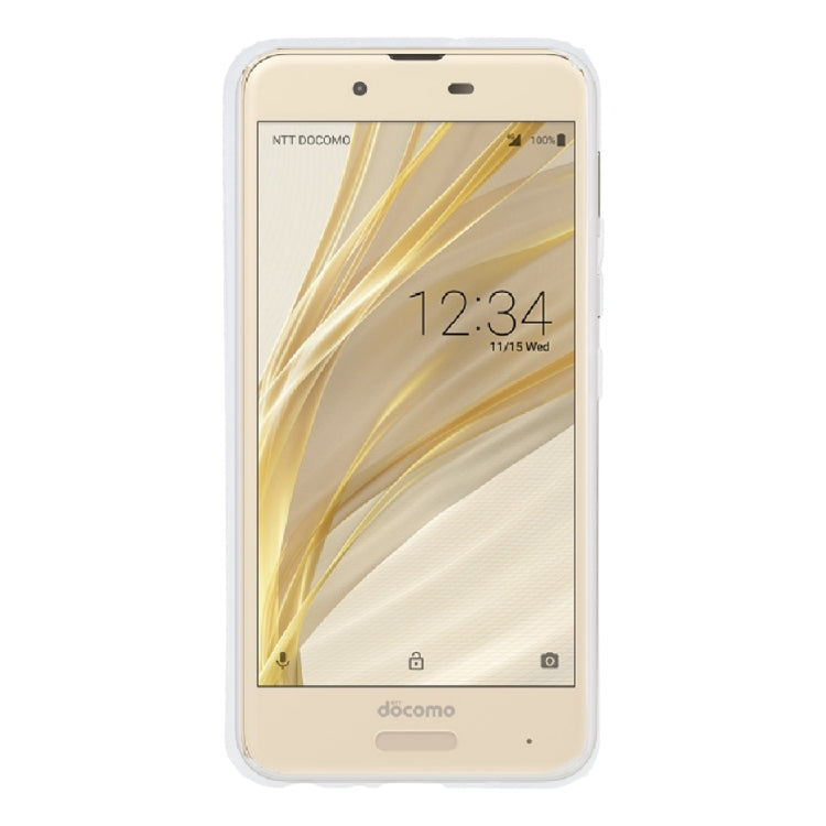 TPU Phone Case For Sharp Aquos Sense/SH-01K/SHV40/SH-M05(Transparent White)