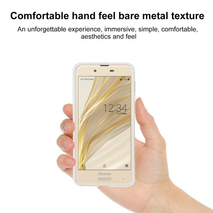 TPU Phone Case For Sharp Aquos Sense/SH-01K/SHV40/SH-M05(Transparent White)