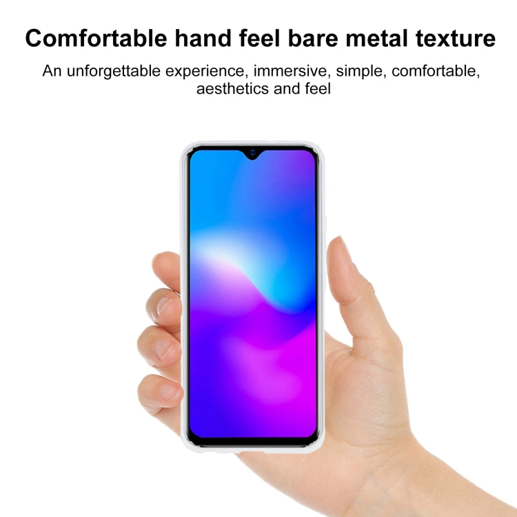 TPU Phone Case For Blackview A60 Pro(Transparent White)