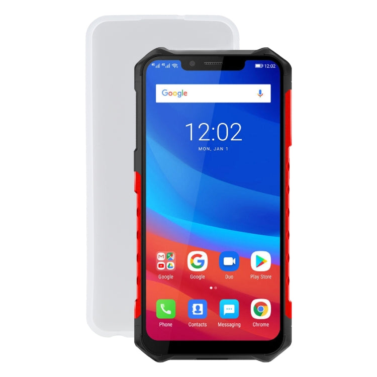 TPU Phone Case For Ulefone Armor 6(Transparent White)