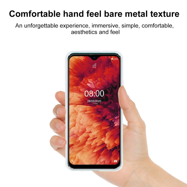TPU Phone Case For Ulefone Note 8P(Transparent White)