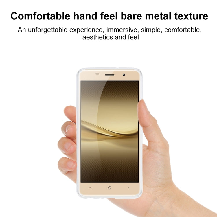 TPU Phone Case For Leagoo M5(Transparent White)