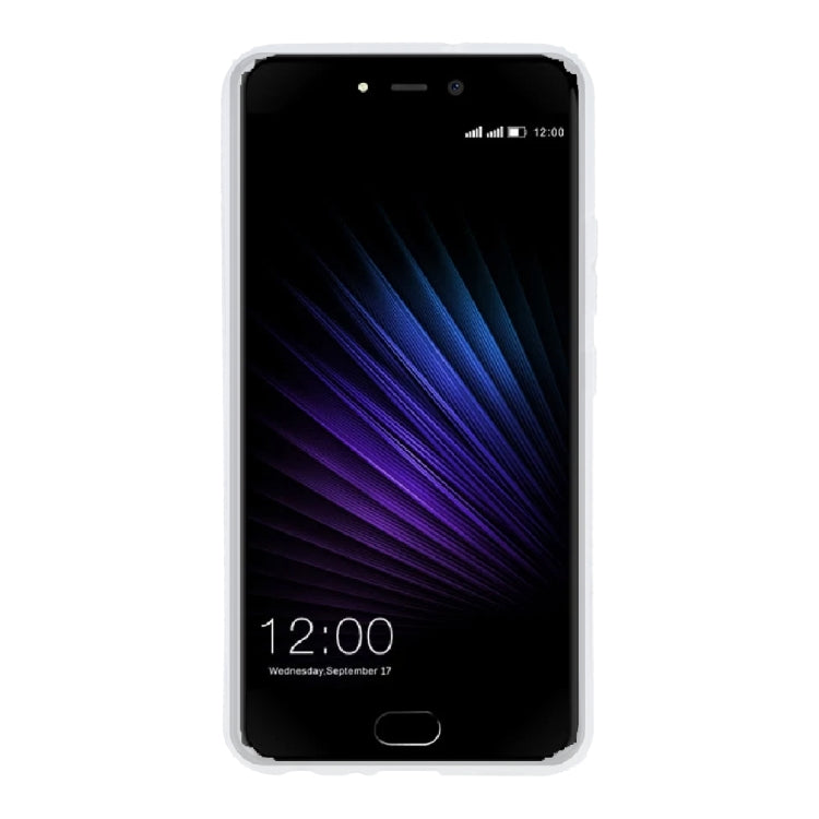 TPU Phone Case For Leagoo T5(Transparent White)