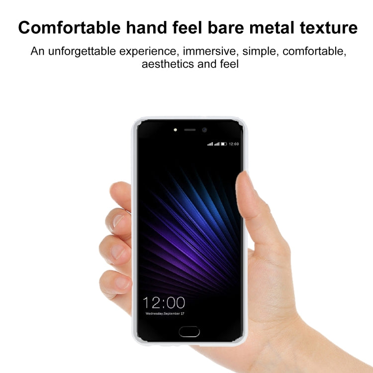 TPU Phone Case For Leagoo T5(Transparent White)