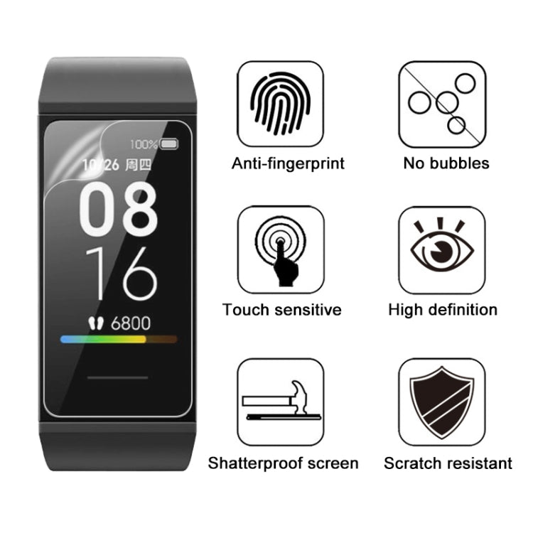 For Xiaomi Redmi Watch 50 PCS Smart Watch Hydraulic White Protective Film