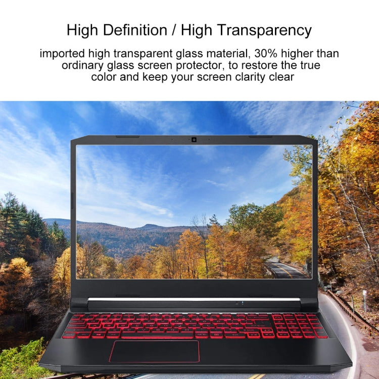 Laptop Screen HD Tempered Glass Protective Film For Acer Nitro 5 2021 15.6 inch