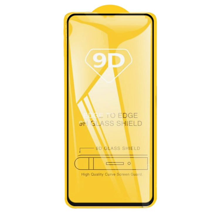 For Honor 10X Lite 25 PCS 9D Full Glue Full Screen Tempered Glass Film