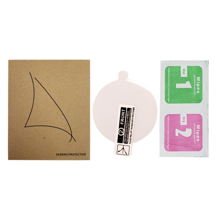 D27mm 10 PCS TPU Round HD Soft Hydrogel Film Watch Screen Protector