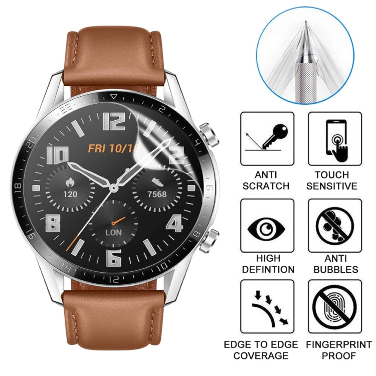D32mm 10 PCS TPU Round HD Soft Hydrogel Film Watch Screen Protector