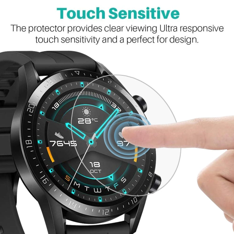 D32mm 10 PCS TPU Round HD Soft Hydrogel Film Watch Screen Protector