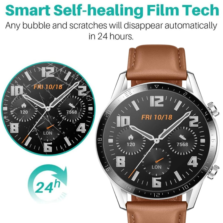 D40mm 10 PCS TPU Round HD Soft Hydrogel Film Watch Screen Protector