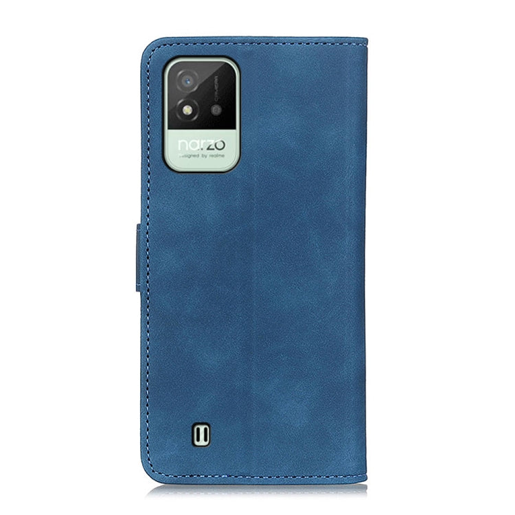 For OPPO Realme Narzo 50i KHAZNEH Retro Texture Horizontal Flip Leather Phone Case