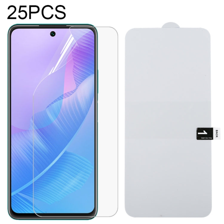 For Huawei Enjoy 20 SE 25 PCS Full Screen Protector Explosion-proof Hydrogel Film