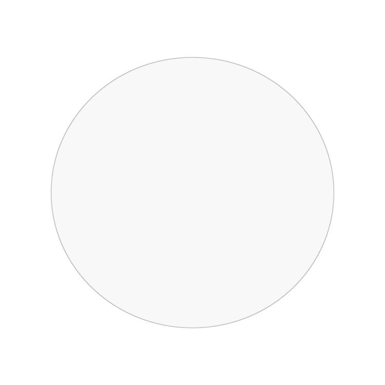 D30mm 10 PCS Round HD PET Film Watch Screen Protector