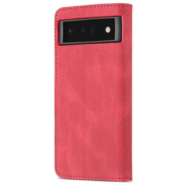 For Google Pixel 6 AZNS Dream Second Generation Skin Feel Horizontal Flip Phone Leather Case