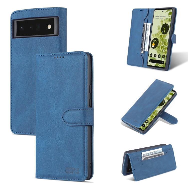 For Google Pixel 6 AZNS Dream Second Generation Skin Feel Horizontal Flip Phone Leather Case