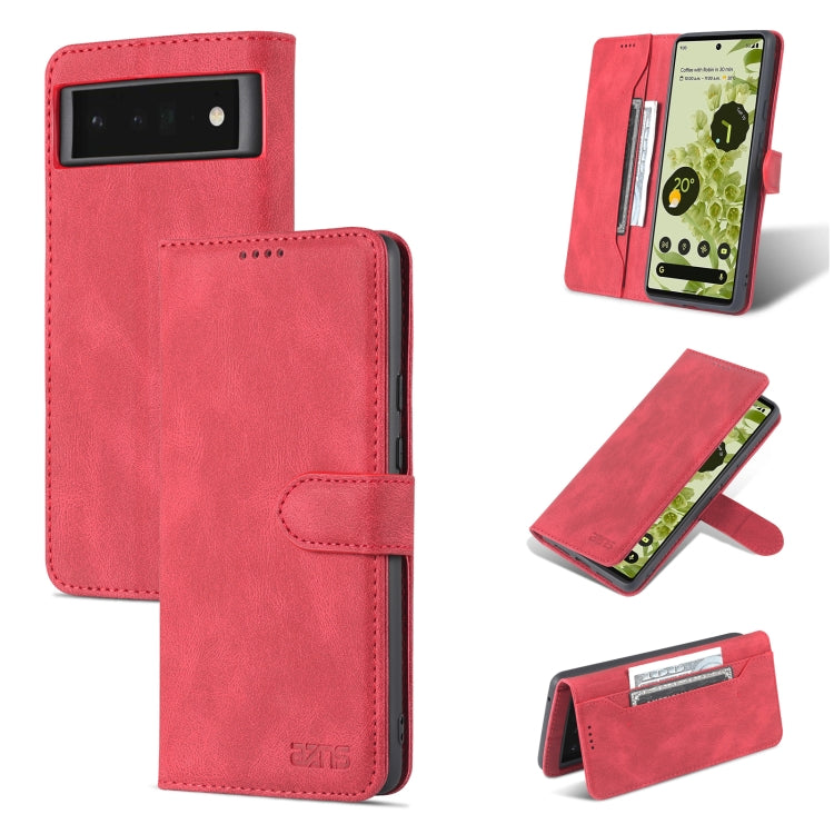For Google Pixel 6 Pro AZNS Dream Second Generation Skin Feel Horizontal Flip Phone Leather Case