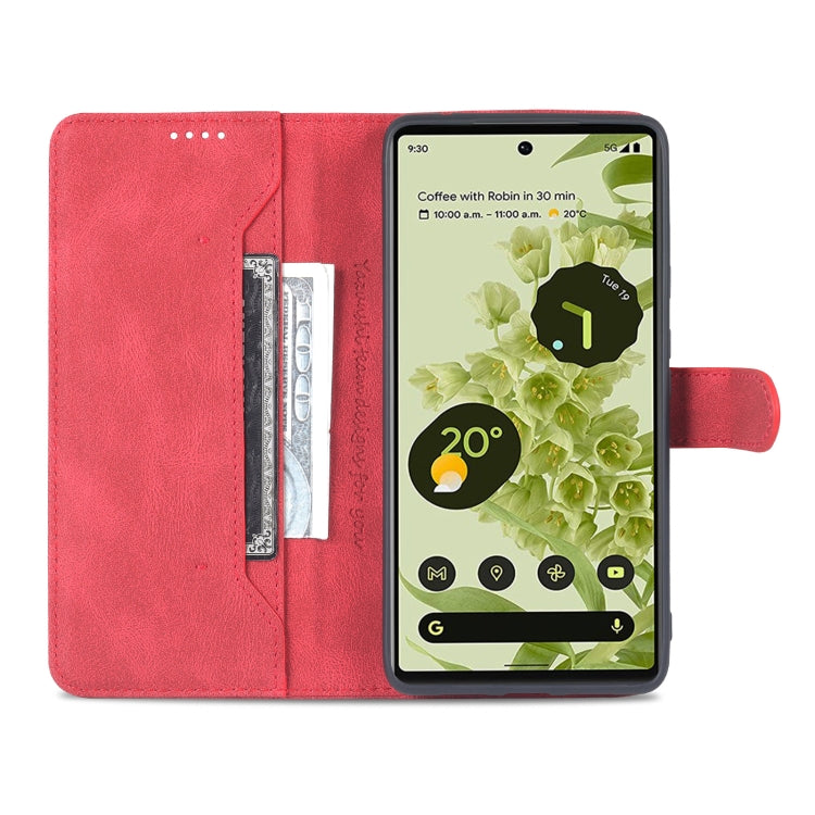 For Google Pixel 6 Pro AZNS Dream Second Generation Skin Feel Horizontal Flip Phone Leather Case