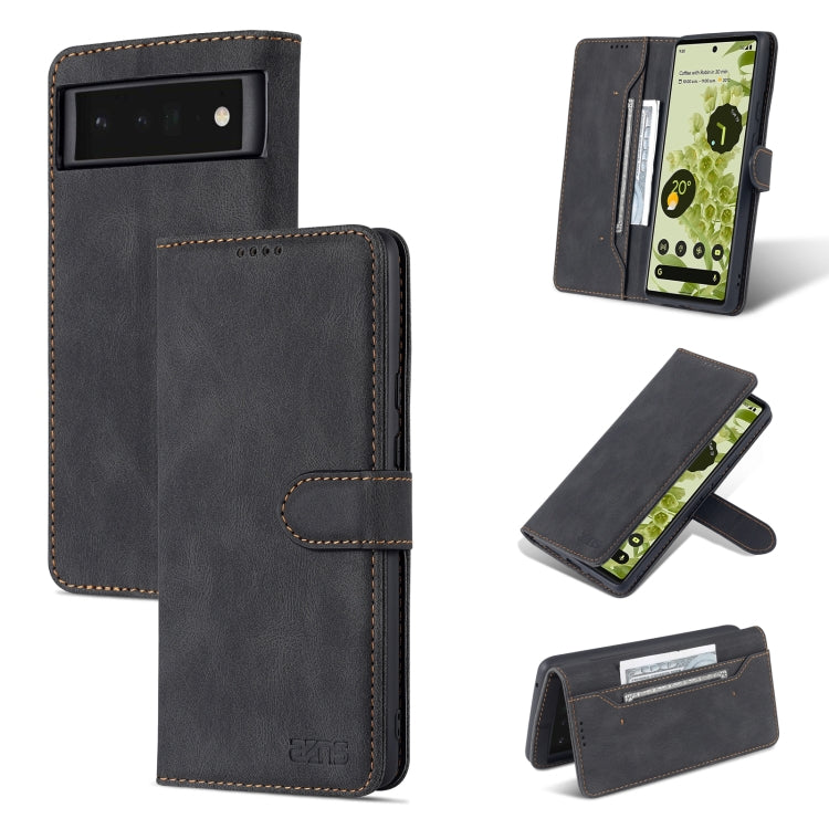 For Google Pixel 6 Pro AZNS Dream Second Generation Skin Feel Horizontal Flip Phone Leather Case