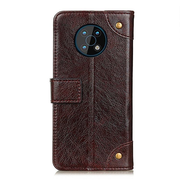 For Nokia G50 Copper Buckle Nappa Texture Horizontal Flip Leather Case
