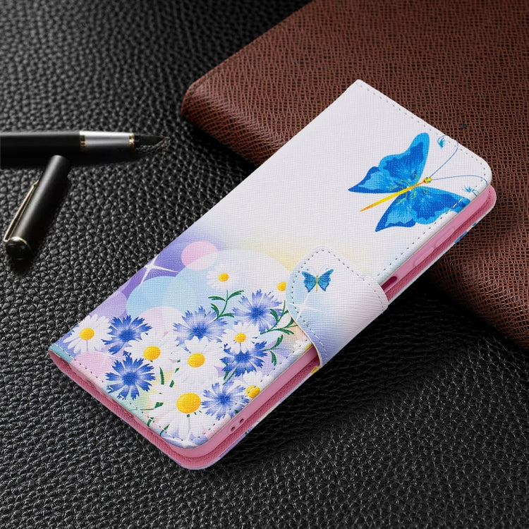 For Samsung Galaxy A13 5G Colored Drawing Pattern Horizontal Flip Phone Leather Case with Holder & Card Slots & Wallet