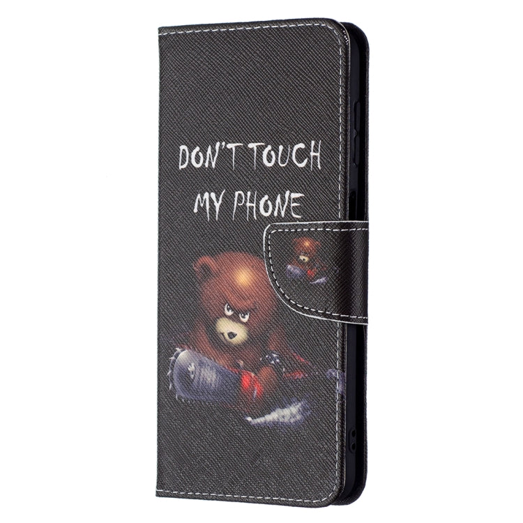 For Samsung Galaxy A13 5G Colored Drawing Pattern Horizontal Flip Phone Leather Case with Holder & Card Slots & Wallet