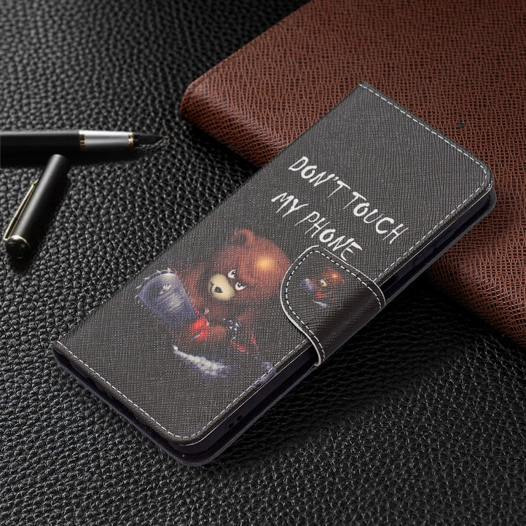 For Samsung Galaxy A13 5G Colored Drawing Pattern Horizontal Flip Phone Leather Case with Holder & Card Slots & Wallet