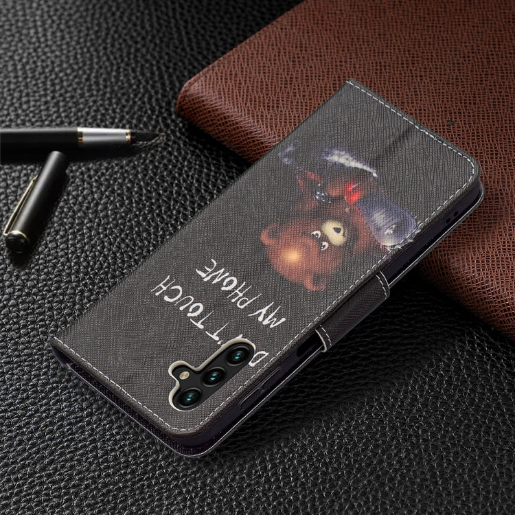 For Samsung Galaxy A13 5G Colored Drawing Pattern Horizontal Flip Phone Leather Case with Holder & Card Slots & Wallet