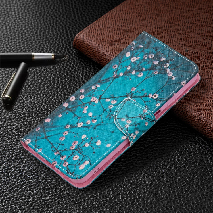 For Samsung Galaxy A13 5G Colored Drawing Pattern Horizontal Flip Phone Leather Case with Holder & Card Slots & Wallet