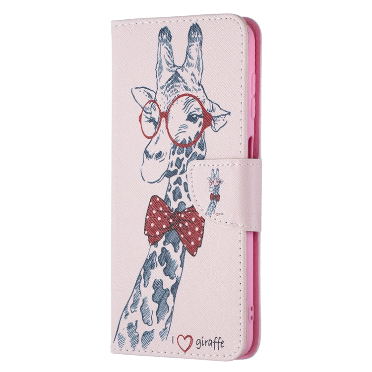 For Samsung Galaxy A13 5G Colored Drawing Pattern Horizontal Flip Phone Leather Case with Holder & Card Slots & Wallet
