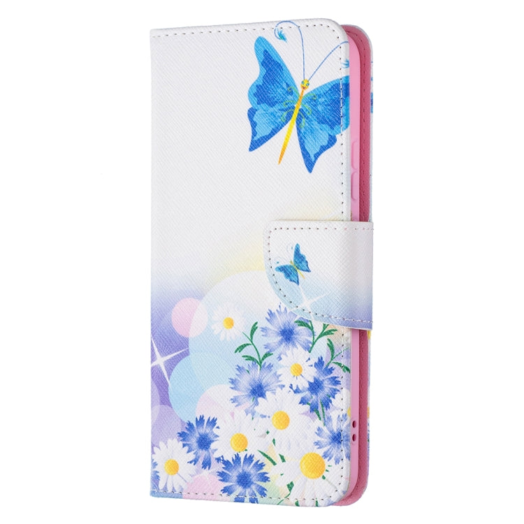 For Samsung Galaxy S22+ 5G Colored Drawing Pattern Horizontal Flip Phone Leather Case with Holder & Card Slots & Wallet