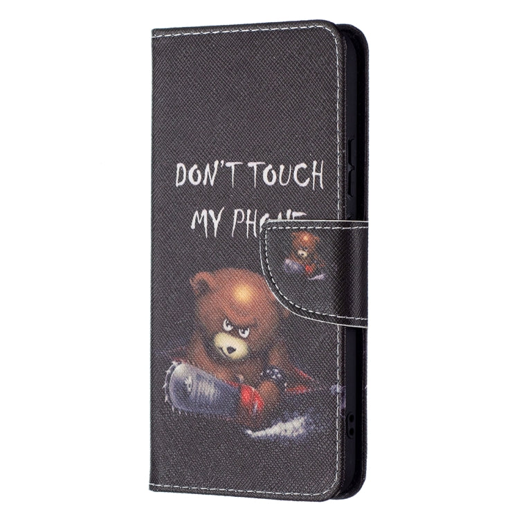 For Samsung Galaxy S22+ 5G Colored Drawing Pattern Horizontal Flip Phone Leather Case with Holder & Card Slots & Wallet