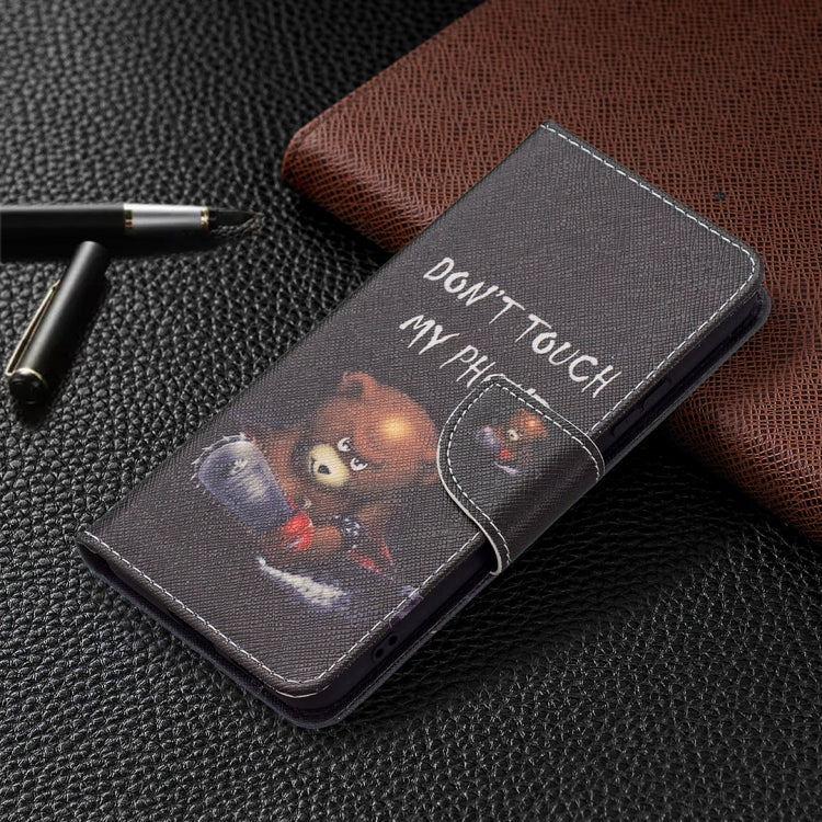 For Samsung Galaxy S22+ 5G Colored Drawing Pattern Horizontal Flip Phone Leather Case with Holder & Card Slots & Wallet