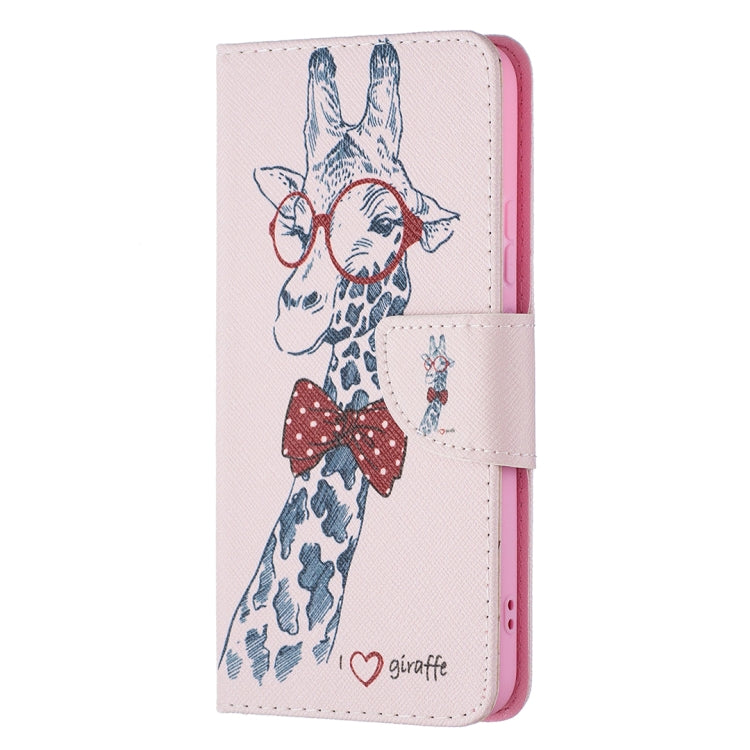 For Samsung Galaxy S22+ 5G Colored Drawing Pattern Horizontal Flip Phone Leather Case with Holder & Card Slots & Wallet