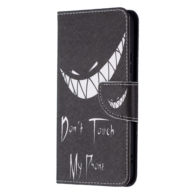 For Samsung Galaxy S22+ 5G Colored Drawing Pattern Horizontal Flip Phone Leather Case with Holder & Card Slots & Wallet