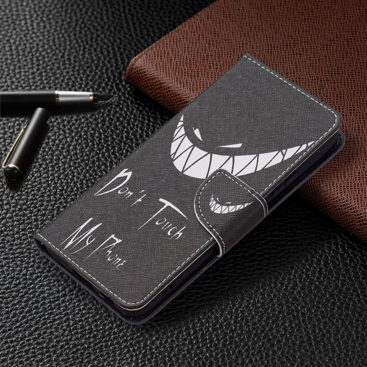 For Samsung Galaxy S22+ 5G Colored Drawing Pattern Horizontal Flip Phone Leather Case with Holder & Card Slots & Wallet